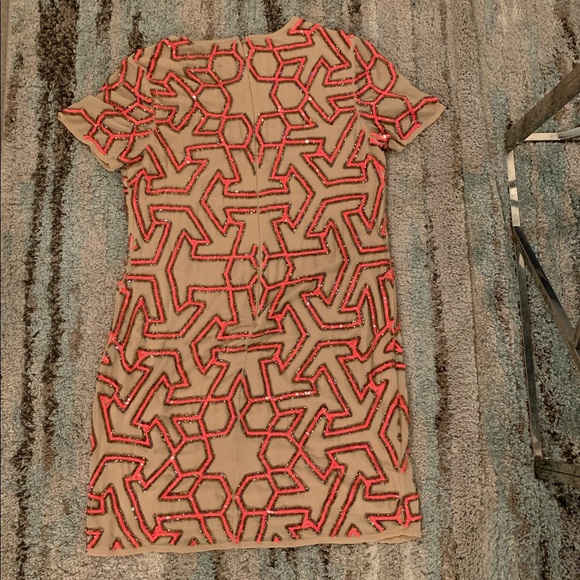 ASOS Sequin Lattice Shift Dress - Picture 3 of 8